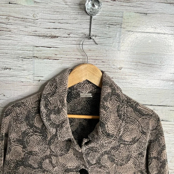 CMC made in the USA jacket blazer tapestry size small brown - Picture 4 of 9